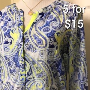 Grand & Greene top. Size S